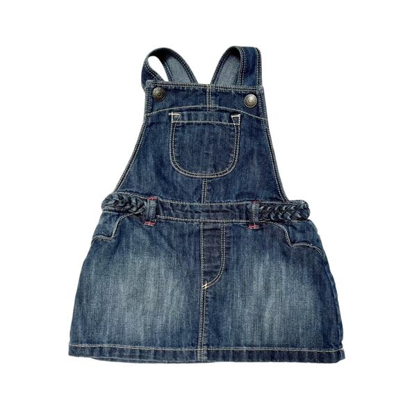 Old Navy Denim Jean Skirtall Size 12-18m - Picture 1 of 6